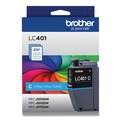 Ink & Toner | Brother LC401CS LC401CS 200-Page-Yield Ink - Cyan image number 0