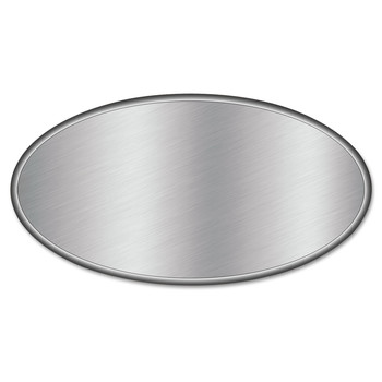 Handi-Foil 2046L 9 in. Diameter Aluminum Foil Laminated Board Lids - Silver (500/Carton)