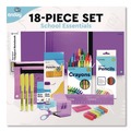 Arts & Crafts Supplies | enday 1316 Back to School Supplies Kit for Grades K-5 - Purple (1-Kit) image number 3