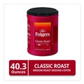 Coffee | Folgers 30419EA 40.3 oz. Canister Ground Coffee - Classic Roast image number 1