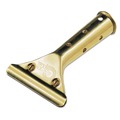 Cleaning Tools | Unger GS000 4.5 in. Golden Clip Brass Squeegee Handle image number 1