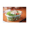 Food Trays, Containers, and Lids | Pactiv Corp. YCA910480000 EarthChoice 48 oz. Recycled PET Hinged Container - Clear (190/Carton) image number 4