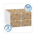 Paper Towels and Napkins | Scott 01510 10.13 in. x 13.15 in. 1-Ply Essential C-Fold Towels - White (12 Packs/Carton) image number 1
