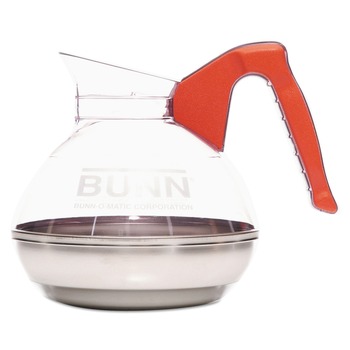 BUNN 06101.0101 64 oz. Easy Pour Decanter - Orange Handle