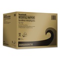Paper Towels and Napkins | Boardwalk BWK6000INTW 6.3 in. x 8.5 in. 1-Ply Interfold Napkins - White (12/Carton) image number 2
