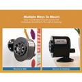 Pencil Sharpeners | Bostitch MPS1-BLK 5.44 in. x 2.69 in. x 4.33 in. Manually-Powered Metal Manual Pencil Sharpener - Black image number 1