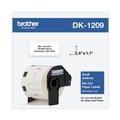 Labels | Brother DK1209 1.1 in. x 2.4 in. Die-Cut Address Labels - White (1-Roll) image number 0