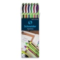 Back to School Sale | Schneider 190086 Xpress Fineliner Fine 0.8 millimeter Stick Porous Point Pen - Assorted Ink and Barrel Colors (6/Pack) image number 0