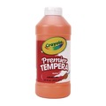 Acrylic & Tempera Paint | Crayola 54-1216-036 16 oz Premier Tempera Paint - Orange image number 0