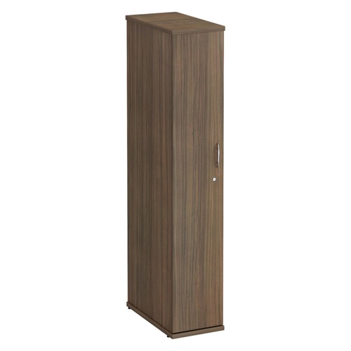 Office Filing Cabinets & Shelves | Alera VA621224WA 11.88 in. x 22.78 in. x 65 in. Valencia Series Wardrobe - Modern Walnut image number 0