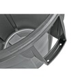 Trash & Waste Bins | Rubbermaid Commercial FG261000GRAY 10 gal. Vented Round Plastic Brute Container - Gray image number 3