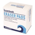 Sponges & Scrubbers | Boardwalk 96157-M-BWK 2.5 in. x 4.5 in. 1 in. Thick Eraser Pads - White (6/Carton) image number 5
