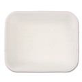 Cleaning & Janitorial Supplies | Rubbermaid 2951ARWHTCT Microban 14.5 in. x 12.5 in. x 5.7 in. 4.5 Gallon Dishpan - White (6/Carton) image number 4