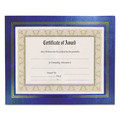 Office Decor | NuDell 21201 8.5 in. x 11 in. Leatherette Document Frame - Blue (2/Pack) image number 0