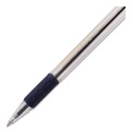 Pens | Pentel BK91-C 1 mm R.S.V.P. Ballpoint Pen - Medium/Blue Ink/Clear/Blue Barrel (1-Dozen) image number 4