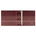 Binders | Avery 79364 Heavy-Duty 11 in. x 8.5 in. 4 in. Capacity 3 Locking One Touch EZD Rings Non-View Binder with DuraHinge - Maroon image number 3