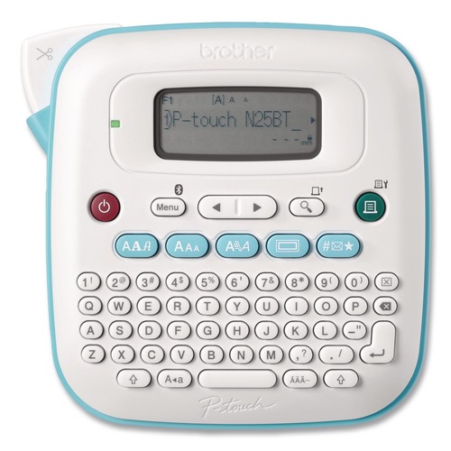 Label Makers | Brother P-Touch PTN25BT 6 in. x 6 in. x 2.9 in. 2 Lines P-Touch Personal Connected Label Maker image number 0
