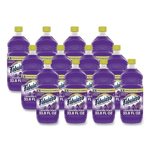All-Purpose Cleaners | Fabuloso 153096 33.8 oz. Bottle Multi-Use Cleaner - Lavender Scent (12/Carton) image number 0