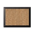 Bulletin Boards | MasterVision SF0722581012 36 in. x 24 in. Natural Cork Bulletin Board - Tan Surface/Black Wood Frame image number 0