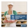 Food Wraps | Dixie 27SGP 24.38 in. x 16.38 in. Greaseproof Liftoff Pan Liner (1000/Carton) image number 4