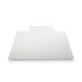 Office Chair Mats | Deflecto CM14113COM 36 x 48 SuperMat Frequent Use Lipped Roll Chair Mat for Med Pile Carpet - Clear image number 2