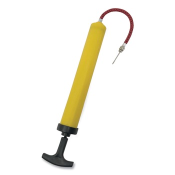 Champion Sports IP12 12 in. Long Standard Hand Pump - Yellow/Black