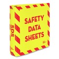 Binders | Avery 77712 11 in. x 8.5 in. 3-Ring UltraDuty Safety Data Sheet Binders with 2 in. Capacity - Yellow/Red image number 0