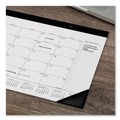 Notebooks & Pads | AT-A-GLANCE SK14X00 12 Month: Jan 2026 to Dec 2026 18 in. x 11 in. Contemporary Monthly Desk Pad - White Sheets, Black Binding/Corners image number 3