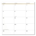 Notebooks & Pads | AT-A-GLANCE 1606705 17.75 in. x 11 in. 12-Month (Jan-Dec 2026) Workstyle Compact Deskpad - White Sheets/Pink Headband/Clear Corners image number 2