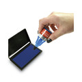 Stamps & Stamp Supplies | COSCO 2000PLUS 032961 0.9 oz. Bottle Self-Inking Refill Ink - Blue image number 1