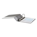 Binders | Universal UNV30751 3 in. Capacity 11 in. x 8.5 in. 3 Rings Deluxe Easy-to-Open D-Ring View Binder - Black image number 1