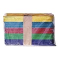 Arts & Crafts Supplies | Creativity Street PAC3776-02 6 in. x 0.75 in. Colored Wood Craft Sticks - Assorted (500/Box) image number 2