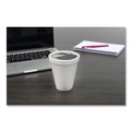 Just Launched | Dart 12J16 J Cup 12 oz. Insulated Foam Cups - White (1000/Carton) image number 7