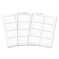 Labels | C-Line 92377 3-3/8 in. x 2-1/3 in. Laser Printer Name Badges - White (200/Box) image number 1