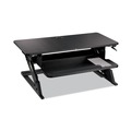 Office Desks & Workstations | 3M SD60B 35.4 in. x 22.2 in. x 6.2 in. to 20 in. Precision Standing Desk - Black image number 2