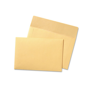 Quality Park QUA89604 Filing Envelopes - Letter Size, Cameo Buff (100/Box)