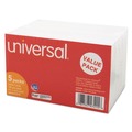 Flash Cards | Universal UNV47215 3 in. x 5 in. Index Cards - Ruled, White (500/Pack) image number 3