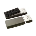 Mouse Pads & Wrist Support | 3M WR422LE 25.5 in. x 10.6 in. Antimicrobial Gel Mouse Pad/Keyboard Wrist Rest Platform - Black/Silver image number 4
