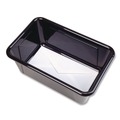 Boxes & Bins | Storex 62466E05C Cubby Bin, Neutral Tones 1.8 gal, 7.8-in x 12.09-in x 5.18-in, Black, 5/Pack image number 4