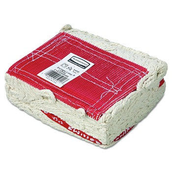 Rubbermaid Commercial FGC15306WH00 Swinger Loop Large Cotton/Synthetic Wet Mop Head - White (6/Carton)