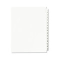 Just Launched | Avery 01330 25-Tab '1 - 25-ft Label 8-1/2 in. x 11 in. Preprinted Legal Exhibit Side Tab Index Dividers - White (1 Set) image number 0