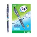 Pens | Pilot 31600 Fine 0.7 mm Retractable Black Ink B2P Bottle-2-Pen Recycled Gel Pen - Translucent Blue Barrel (1-Dozen) image number 2