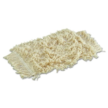 Rubbermaid Commercial FGS29900WH00 9 in. x 5 in. Wall Washer Cotton Replacement Pads - White