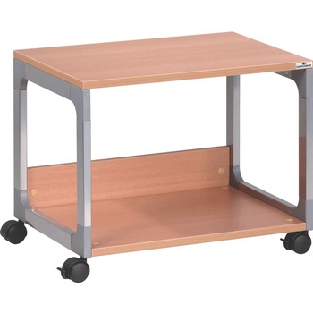 PRODUCTS | Durable 3710124 System 48 23.6 in. x 18.7 in. x 17 in. 2 Shelves Metal Multi-Function Trolley - Beech
