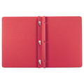 File Folders | Oxford 52511 0.5 in. Capacity 8.5 x 11 Three-Prong Fastener Report Cover - Red/Red (25/Box) image number 1
