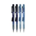 Pencils | uni-ball 70150 Chroma 0.7 mm Mechanical Pencils with Tube of Lead/Erasers - Black Lead/Assorted Barrel Colors (4-Piece/Set) image number 4