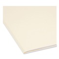 File Folders | Smead 15386 2/5-Cut Tabs Right Position Legal Size 0.75 in. Expansion Reinforced Guide Height File Folders - Manila (100/Box) image number 4