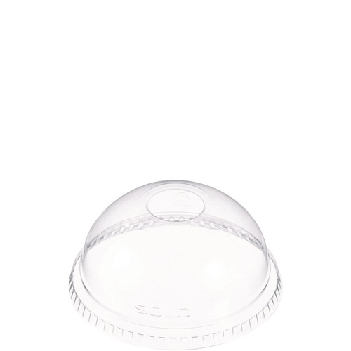 Cups and Lids | Dart DLR662 16 oz. Plastic Dome-Top Cold Cup Lids - Clear (1000/Carton) image number 0