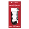 Recordkeeping & Forms | LZB E16-100 4 in. x 9 in. One Side Time Clock Cards for Lathem Time 1600E (100/Pack) image number 1
