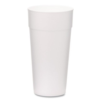  | WinCup 221977 24 oz Foam Drink Cups - White (300/Carton)